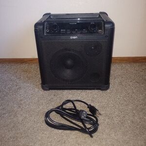 Ion Tailgater IPA77 Bluetooth Speaker Portable AM/FM Radio 50 W RMS Tested Works